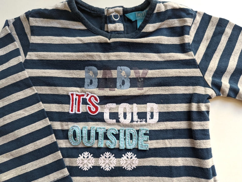 Fundgrube: Langarmshirt, Cold Outside - lief!, Junge Gr.80