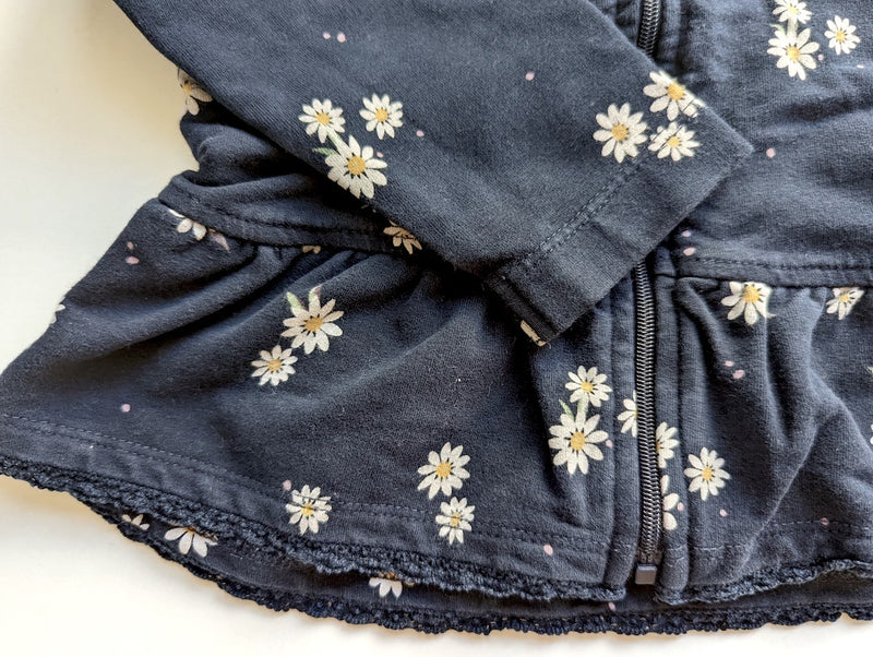 Sweatjacke mit Blumen - S.Oliver, Mädchen Gr.80