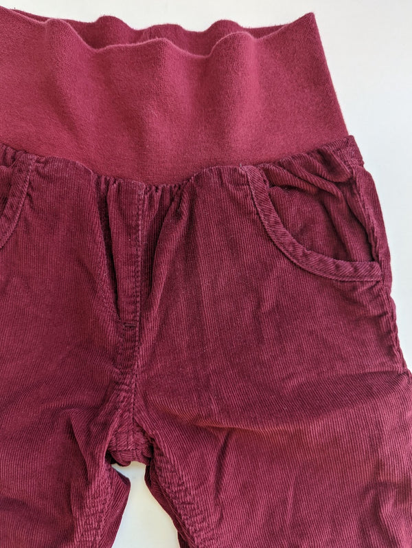 Gefütterte Hose aus weichem Cordstoff - Topomini, Mädchen Gr.80