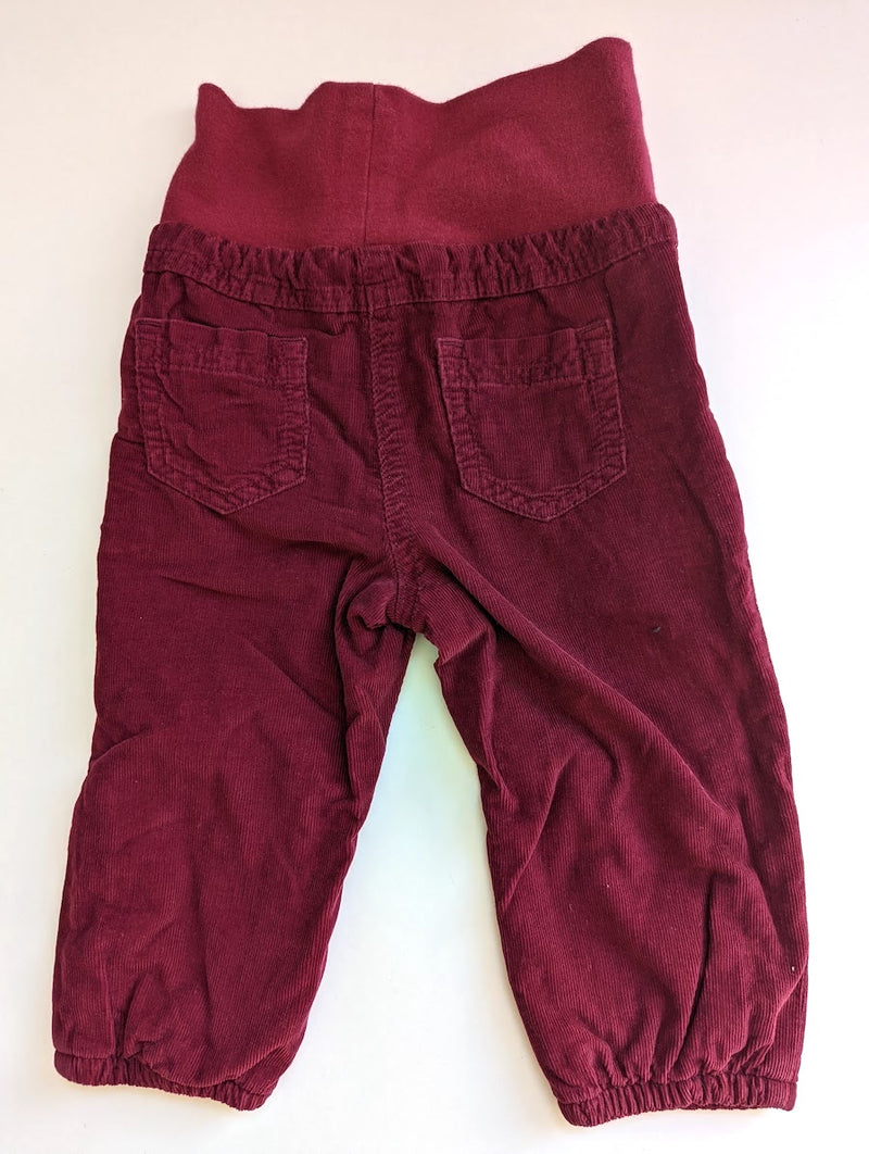 Gefütterte Hose aus weichem Cordstoff - Topomini, Mädchen Gr.80
