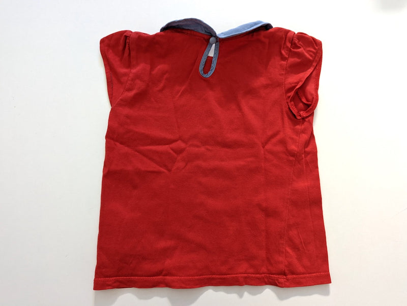 T-Shirt mit Rundkragen - Cyrillus, Gr.104/110