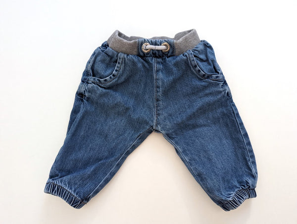Jeanshose mit weichem Bündchen - Bellybutton, Junge Gr.62