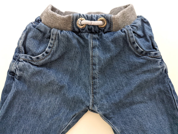 Jeanshose mit weichem Bündchen - Bellybutton, Junge Gr.62