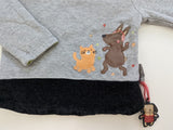 Wendeshirt, Katze & Hund - Sigikid, Gr.62/68