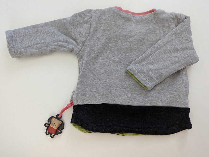 Wendeshirt, Katze & Hund - Sigikid, Gr.62/68