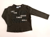 Langarmshirt, Good times - Zara Baby, Junge Gr.80