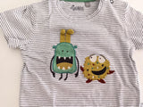 T-Shirt, zwei kleine Monster - Sigikid Gr.68/74