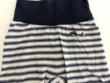 Weiche Stoffhose mit hohem Bund, kleiner Wal - Sanetta, Junge Gr.68