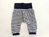 Weiche Stoffhose mit hohem Bund, kleiner Wal - Sanetta, Junge Gr.68