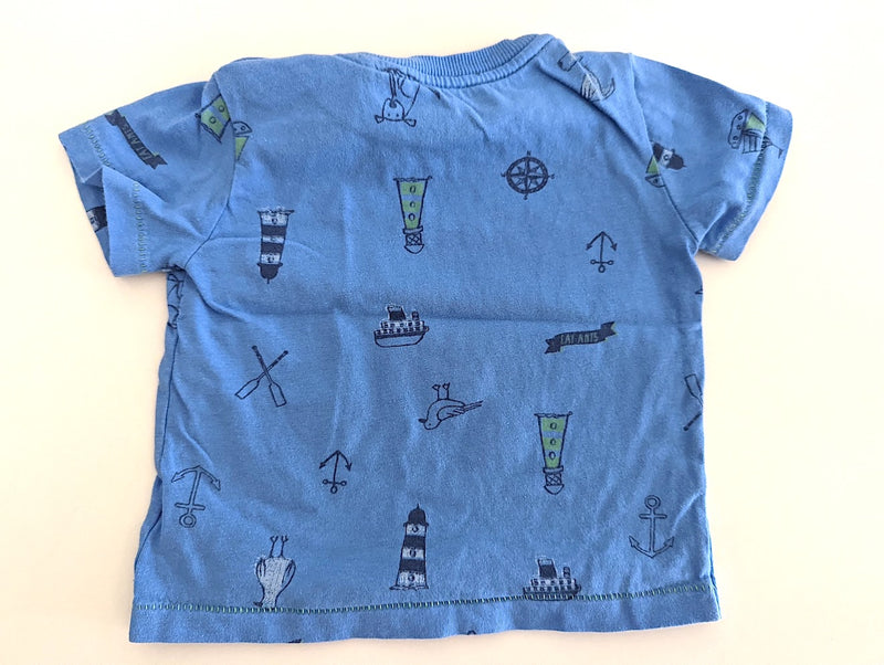 Fundgrube: T-Shirt, Schifffahrt - Sanetta, Junge Gr.62