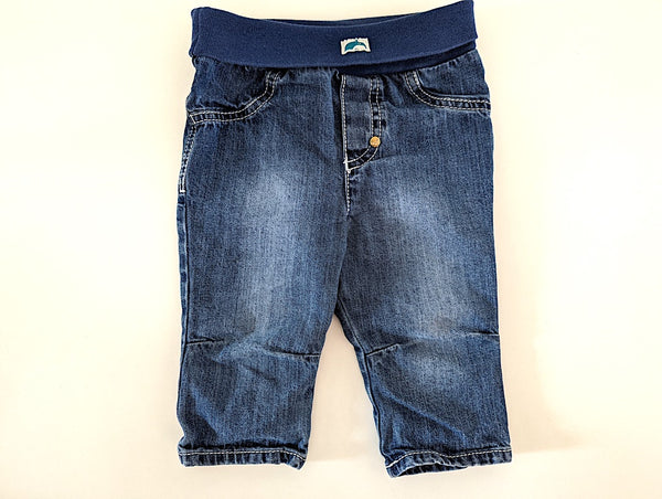 Jeanshose, weites Bein - Eat Ants by Sanetta, Junge Gr.68