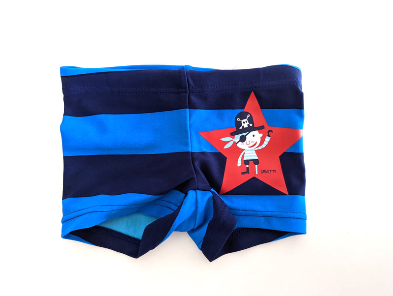 *Neuwertig* Badehose, kleiner Pirat - Sanetta, Junge Gr.68