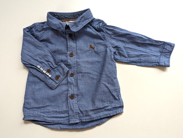 Schickes Freizeithemd - H&M, Junge Gr.68