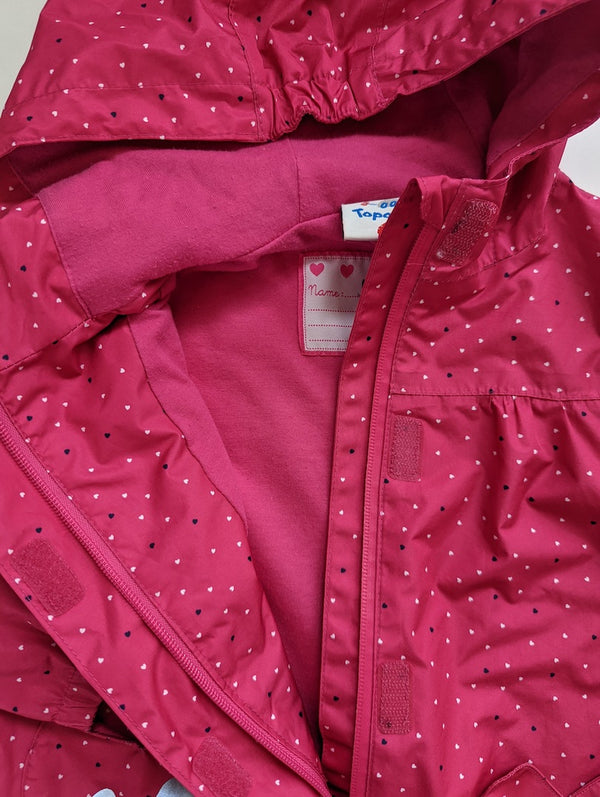 Regenjacke mit Pferde - Topolino, Mädchen Gr.104