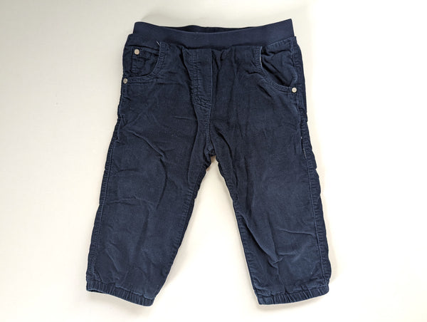 Cordhose aus weichem Stoff, gefüttert - Bellybutton, Mädchen Gr.80