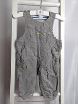 Weiche Latzhose aus Cord, gefüttert - Bornino, Gr.74/80