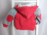 Sweatjacke mit warmen Teddyfutter - New balance, Mädchen Gr.80