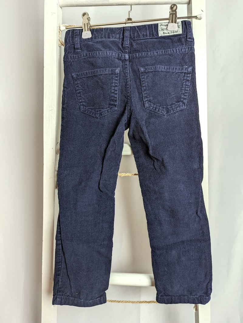 Cordhose mit geradem Bein - Petit Bateau, Mädchen Gr.104/110