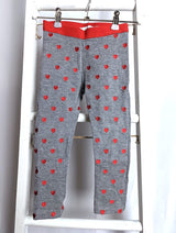 *Neuwertig* Leggings mit Herzchen, gefüttert - Name it , Gr.104