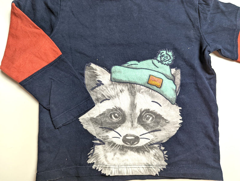 Langarmshirt, Waschbär - S.Oliver, Gr.80