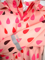 Regenjacke gefüttert, Regentropfen - Reima, Mädchen Gr.104