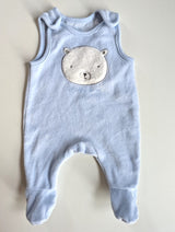 Weicher Strampler, Bär - Baby Club, Unisex Gr.50