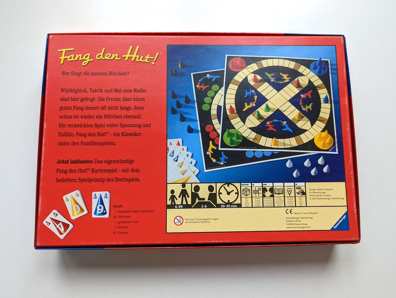 *Neuwertig* Fang  den Hut! - Ravensburger, 6-99 Jahre