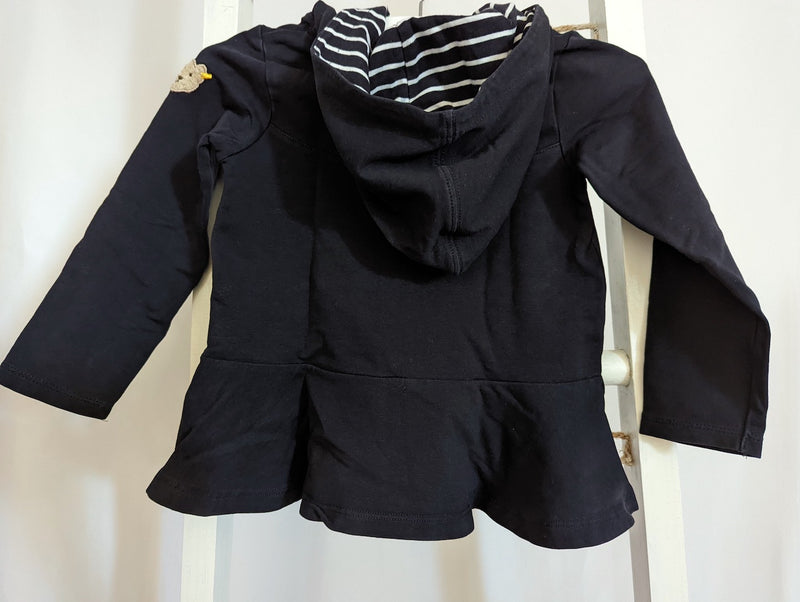 Langarmshirt mit Kapuze - Steiff, Mädchen Gr.104