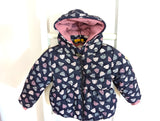 Winterjacke, wattiert - Steiff, Mädchen Gr.74