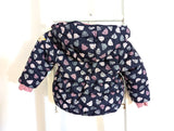 Winterjacke, wattiert - Steiff, Mädchen Gr.74