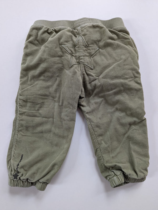 Cordhose aus weichem Stoff, gefüttert - Bellybutton, Mädchen Gr.80