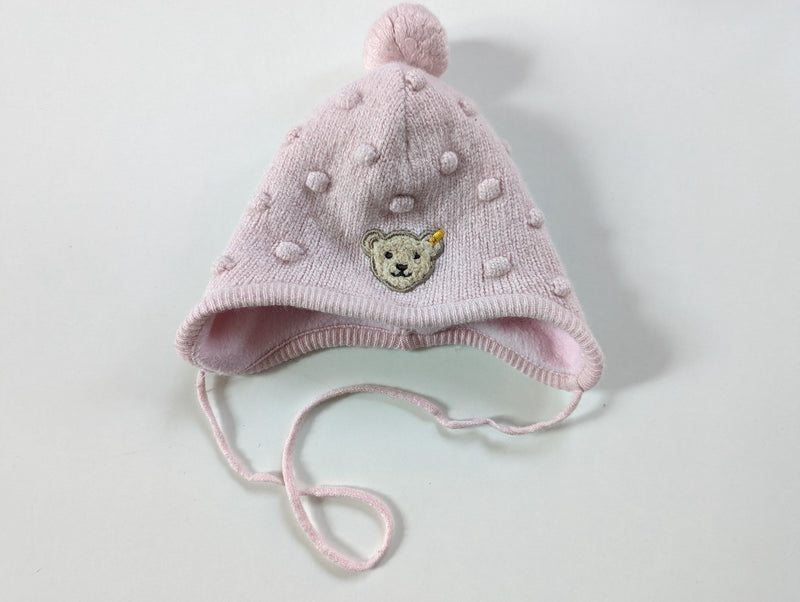 Warme Strickmütze mit Kaschmir - Steiff, Mädchen Gr.47cm
