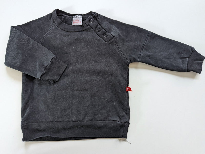 Basic Sweatshirt - Limo Basics, Unisex Gr.74/80