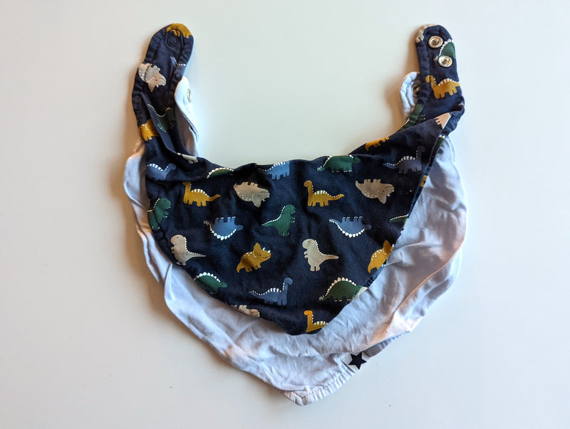 2er-Pack Dreieckstücher - H&M, Junge ca. Gr.62-86