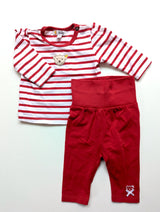 2er Set, Langarmshirt mit Stoffhose - Steiff , Mädchen Gr.56