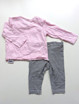 2er Set, Langarmshirt & Stoffhose - Tom Tailor, Mädchen Gr.62/68