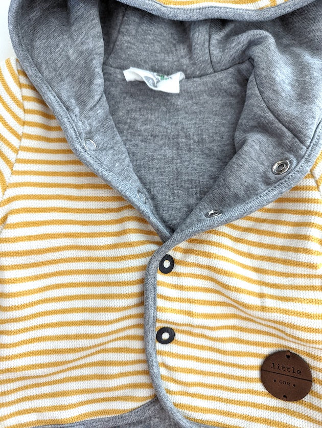 3tlg Outfit: Little One, Jäckchen mit Oberteil & Hose - Topomini, Unisex Gr.56