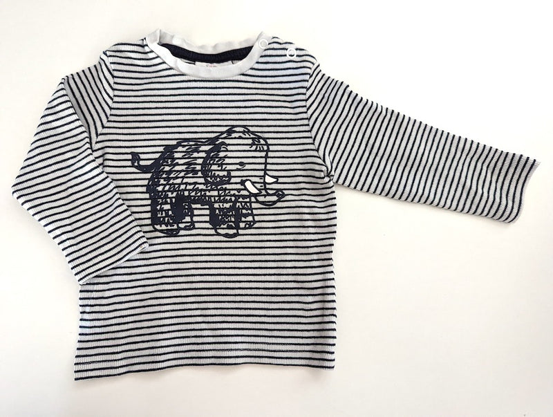 Sweatshirt, kleines Mammut - Topomini, Junge Gr.74