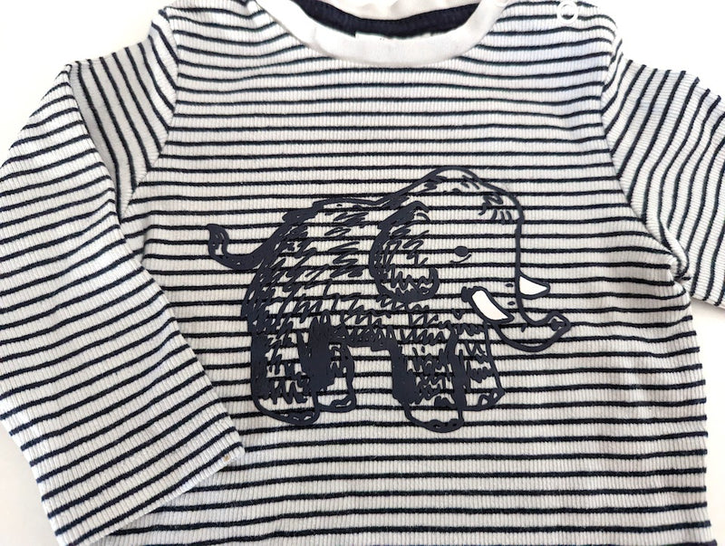 Sweatshirt, kleines Mammut - Topomini, Junge Gr.74