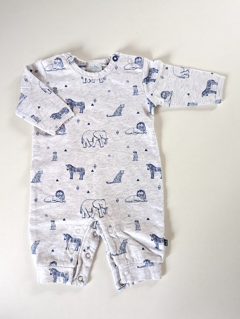 Organic Strampler, Safari - Feetje, Unisex Gr.56