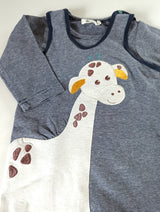 2er Set, Strampler mit Langarmshirt, Giraffe - Sterntaler, Unisex Gr.62
