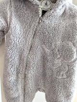 Winteroverall mit Kapuze, wattiert - Bornino, Unisex Gr.62/68