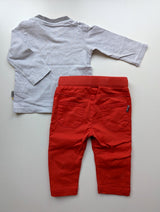 Kleines Monster: Langarmshirt und Hose - Sigikid, Junge Gr.68/74