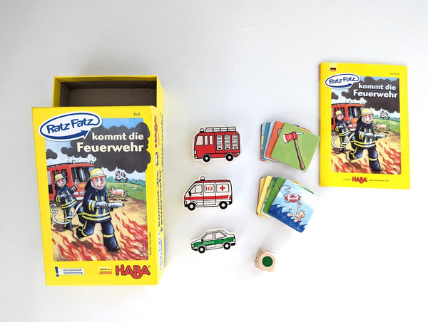 Ratz Fatz kommt die Feuerwehr - Haba, 3-12 Jahre