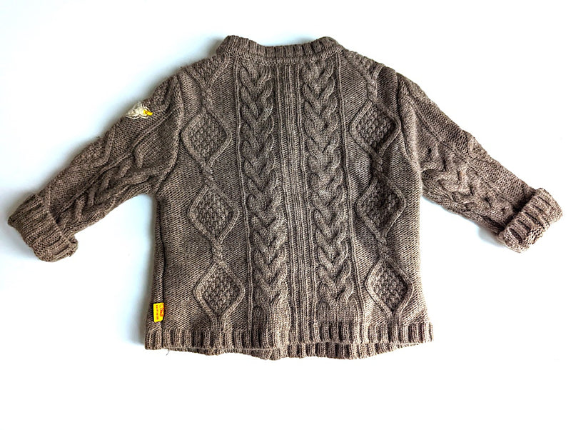 Strickjacke mit Wolle und Kaschmir - Steiff, Unisex Gr.68