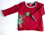 Warmes Sweatshirt, kleiner Bär - Sigikid, Mädchen Gr.86