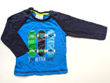 Langarmshirt, 3arebetterthan1 - Topomini, Junge Gr.80