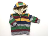 Kapuzen-Strickjacke, gefüttert - F&F, Unisex Gr.62/68
