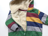 Kapuzen-Strickjacke, gefüttert - F&F, Unisex Gr.62/68