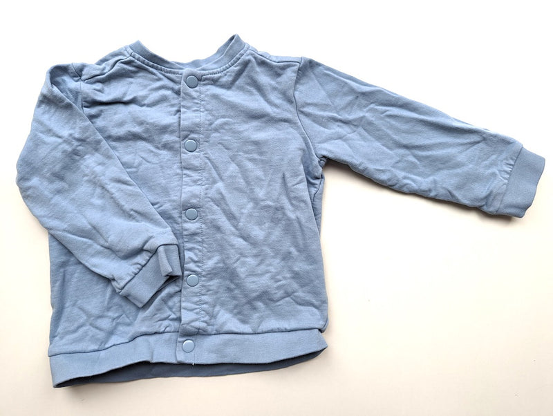 Sweatjacke, gefüttert - H&M, Unisex Gr.86